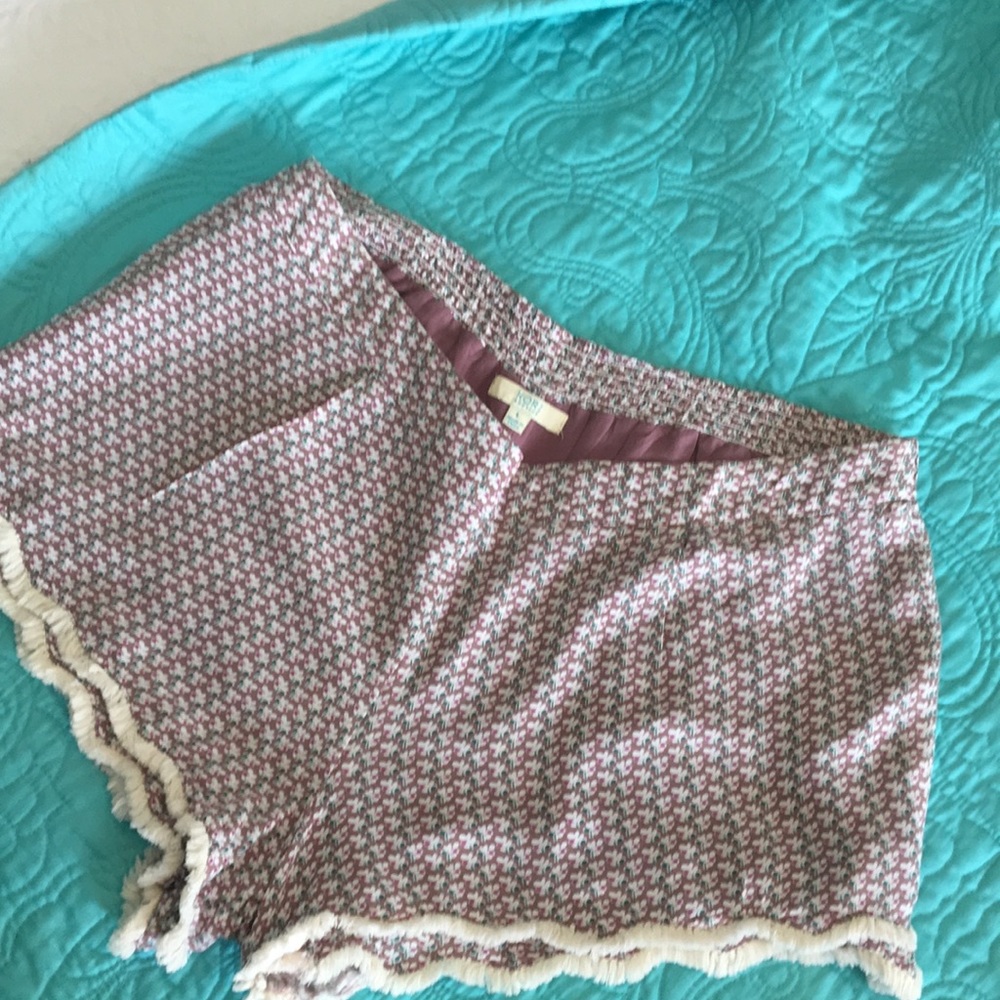Large Kori fringe shorts